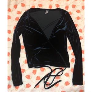 American Apparel Velvet Julliard Top